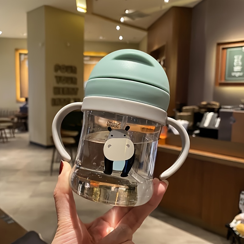 1pc Sippy Cup Baby Learning Drinking Cup Anti-Choking Plastic Portable Water Cup - Image 6