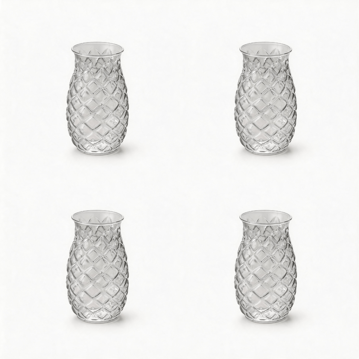 1u002F2u002F4u002F6pcs 16.23oz High Borosilicate Glass Pineapple-Shaped Iced Tea Cup - Image 8