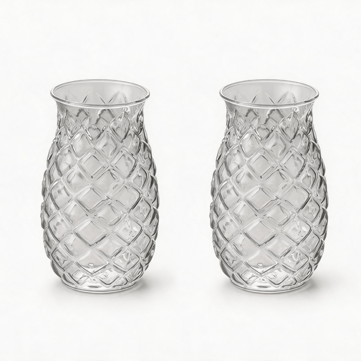1u002F2u002F4u002F6pcs 16.23oz High Borosilicate Glass Pineapple-Shaped Iced Tea Cup - Image 6